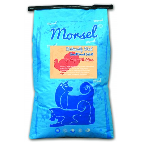 MORSEL - NATURALLY FOOD SMALL BREED TURKEY & RICE 12 kg