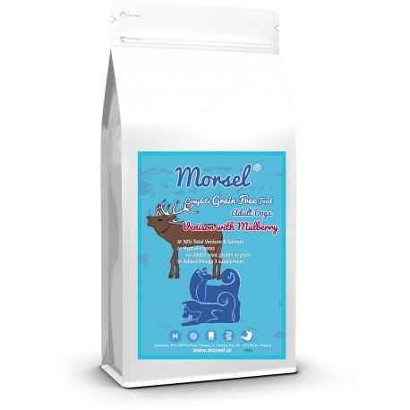 Morsel - Complete Grain Free Food - Adult Dogs - Dziczyzna 2 kg