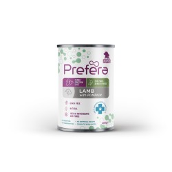 Karma mokra dla psa Prefera Puppy jagnięcina z Dynią  400g