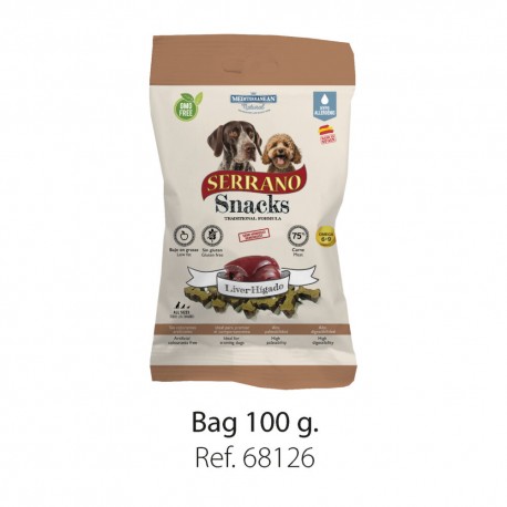 SERRANO Snacks WOŁOWINA przysmak treningowy 100g