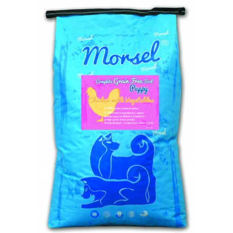 MORSEL - COMPLETE GRAIN FREE FOOD PUPPY CHICKEN WITH VEGETABLES 12 kg