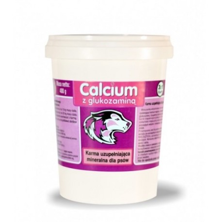 Calcium z glukozaminą zielone 400 g