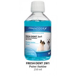Fresh Dent 2w1 Francodex - roztwór do higieny jamy ustnej
