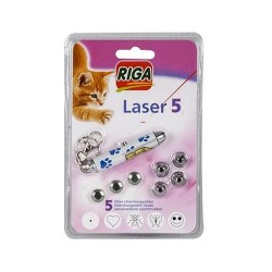 Laser dla kota Riga z 5 różnymi końcówkami