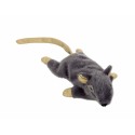 Zabawka dla kota - mysz z kocimiętką - szara duża