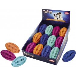 Piłka rugby dla psa do czyszczenia zębów 11 cm
