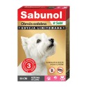 Sabunol - obroża przeciw pchłom i kleszczom - dla psów 50 cm - różowa w łapki