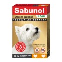 Sabunol - obroża przeciw pchłom i kleszczom - dla psów 50 cm - pomarańczowa w serca