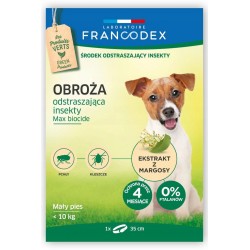 Francodex Obroża przeciw insektom dla psów małych ras - poniżej 10 kg