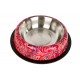 Miska metalowa na gumie Paisley - malowana 0,24l