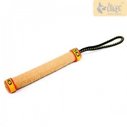 Gryzak / szarpak z juty Dingo okrągły z uchwytem 15 cm