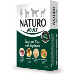 Naturo Adult Dog Kaczka z ryżem i warzywami  150g