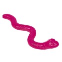 Gumowy wąż na samokołyki dla psa - różowy