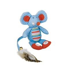 Zabawka dla kota - mysz z szeleszczącymi uszami Krmowa