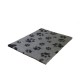 Oryginalne legowisko Vetfleece - Vet Dry Bed - antypoślizgowe MultiPaw grafit z czerwonym