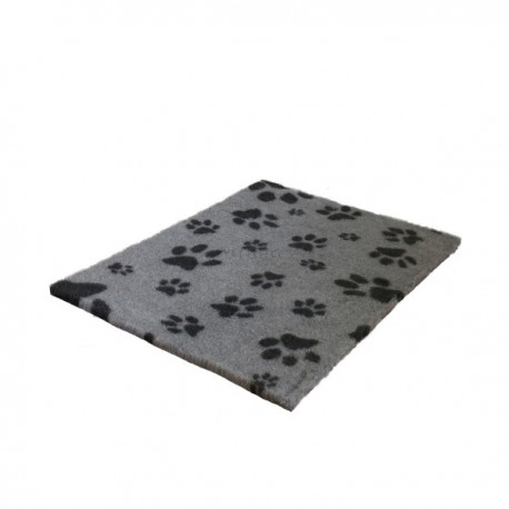 Oryginalne legowisko Vetfleece - Vet Dry Bed - antypoślizgowe MultiPaw grafit z czerwonym