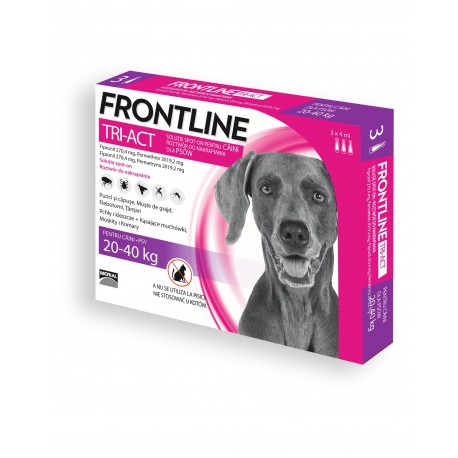 Frontline Tri-Act dla psów o wadze 10-20 kg