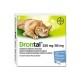 Bayer Drontal tabletki odrobaczające dla kotów - 2 sztuki