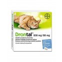 Bayer Drontal tabletki odrobaczające dla kotów - 2 sztuki