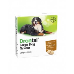 Bayer Drontal Plus Flavour - tabletki odrobaczające dla psów powyżej 35 kg