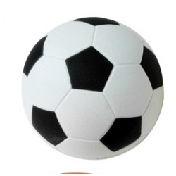 Półtwarda piłka dla psa - football