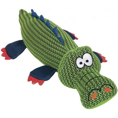 Zabawka dla psa - krokodyl z siatki 45 cm