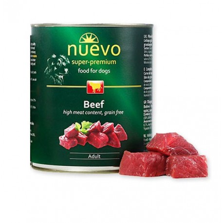 Nuevo Karma mokra dla psa Wołowina Adult 400g