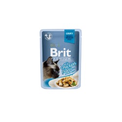 Karma mokra dla kota Britt Premium Gravy Fillets Wołowina 85g