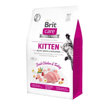 Brit Care - karma dla kotów Sensitive Indyk Łosoś 400g