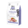 Brit Care - karma dla kotów Sterilized Weight Control Kaczka Indyk 400g