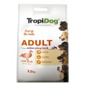 Karma sucha dla psa Tropidog Adult Kaczka/Ryż 2,5 kg
