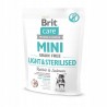 Brit Care - karma dla psów Mini GrainFree Light&Sterilised Rabbit&Salmon 400g