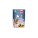 Karma mokra dla kota Brit Premium Gravy Kitten Chicken Fillets 85g