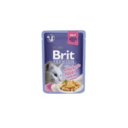 Karma mokra dla kota Brit Premium Jelly Fillets Wołowina 85g