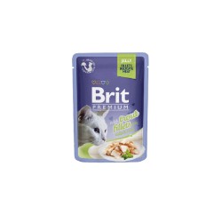 Karma mokra dla kota Brit Premium Jelly Fillets Łosoś 85g