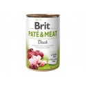 Brit Pate&Meat Kaczka 800g