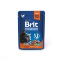Karma mokra dla kota Brit Premium by Nature Łosoś Sterilised 100 g